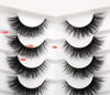 Picture of Pooplunch Cat Eye Look Fluffy Volume Wispy Lashes False Eyelashes Natural 8D Winged Short Soft Fake Eyelashes 7 Pairs Faux Mink Lashes Pack