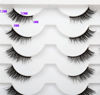 Picture of Fluffy Half False Eyelashes Wispy Cat Eye Look Natural Short Accent Lashes Faux Mink Fake Eyelashes 14 Pairs Pack