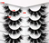 Picture of Pooplunch Fluffy Cat Eye Lashes False Eyelashes 18MM Volume Thick Ellipse Fibre Soft Wispy Faux Mink Lashes 8D Dramatic Curly Fake Eyelash Strips 7 Pairs Multipack