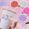 Picture of 18000Pcs Resin Jelly Rhinestones with Tweezers for Crafting, Mixed-Color 3mm Flatback Gems, Bedazzling Crystal for DIY Crafts Clothing Tumblers Mugs Shoes Fabric Nail Art