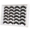 Picture of ALICE Eyelashes Fluffy Volume Eye Lashes Pack 20MM Long Fake Eyelashes Soft Faux Mink12 Pairs