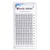 Picture of Lash Extensions Premade Volume Eyelash Extensions D Curl Premade Fans 6D Short Stem Volume Lashes .07 Thickness 11-18mm Length Supplies by WENDY LASHES(6D-0.07-D, 12mm)