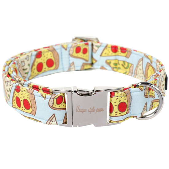 Picture of Unique style paws Dog Collar Metal Buckle Collar Gift for Small Medium Large Boys Girls Dogs