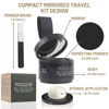 Picture of VOLLUCK Root Touch Up Powder Stick for Thinning Hair, Bald Spots, Eyebrows, and Beard Line - Dark Black