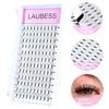 Picture of Lash Extension 12D Premade Fans Eyelash Extensions Pro Ponit Middle Stem Volume Lash Extensions .07 .10 Thickness Lash Fans Premade Volume Eyelash Extensions (12D-0.07D-12mm)