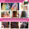 Picture of New Hair Chalk Comb Temporary Hair Color Dye for Girls Kids with Light Color Hair, Washable Hair Chalk for Girls Age 4 5 6 7 8 9 10 Birthday Cosplay DIY, Halloween, Christmas (Green)