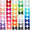 Picture of JOYOYO 40Pcs 3" Hair Bows Alligator Clips Grosgrain Ribbon Big Bows Clips For Girls Toddlers Kids Children