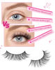 Picture of Natural Lashes Wispy C Curl False Lashes 9mm-16mm Demi Wispies Eyelashes Short Volume Mink Lashes Pack Fairy Classic Fake Lashes Cute Small Eye Lashes Pack 79-VIP