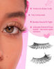 Picture of Natural Cat Eye Lashes Wispy Eyelashes 10mm Fluffy Fake Lashes that Look Like Extensions 3D C Curl Simple False Lashes 53-GIRL CODE