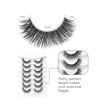 Picture of Eyelashes Faux lashes Cross Fluffy Natural Look False Eyelashes 7 Pairs Jiocolor Wispy Eyelashes Pack Soft Reusable Lashes DJ-6