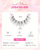 Picture of Lashes Natural Look, Wispy Eyelashes, Jiocolor False Eyelashes Natural Look, Fluffy Fake Mink Lashes,12 mm Strip Lashes 10 Pairs D1