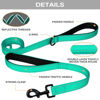 Picture of Joytale Dog Leash Heavy Duty for Large Dogs That Pull, Double Handle Dog Leash for Traffic Control, Double-Sided Reflective Leash for Night Safety, Dog Leash for Large Medium Dogs, 6FT, Teal