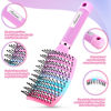 Picture of Vented Paddle Brush for Faster Blow Drying - Detangling Hair Brush for Women and Men, Professional Styling Brush for Curly, Thick, or Straight Hair