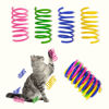 Picture of AGYM Cat Spring Toys 90 Packs for Indoor Cats, Durable Plastic Spring Coils Attract Cats to Swat, Bite, Hunt, Interactive Spring Toys for Cats and Kittens