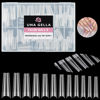 Picture of UNA GELLA Extra Long Coffin Fake Nails 120pcs Double Side Pre-shape Gel Acrylic XL Nail Tips for Half Cover Nail Extension Home DIY Nail Salon 12 Sizes Gelly Tips