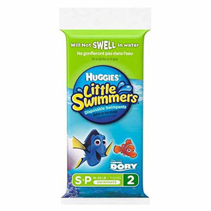 Picture of HUGGIES Finding Dory Little Swimmers Disposable Swim Diapers (Pack of 1) (Small)