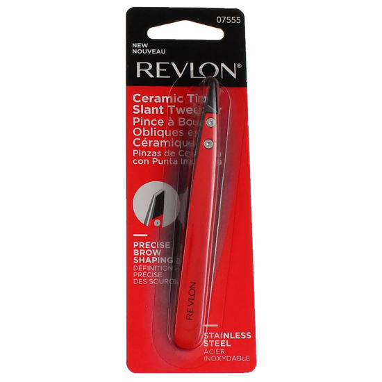 Picture of REVLON Ceramic Tip Slant Tweezer