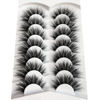 Picture of Pooplunch False Eyelashes 8D Cat Eye Fluffy Lashes 7 Pairs Pack Dramatic Wispy Faux Mink Thick Flare Fake Eyelash Multipack