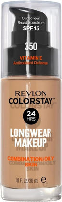 Picture of Revlon Colorstay Make Up Combination Oily Skin 350 Rich Tan 30ml