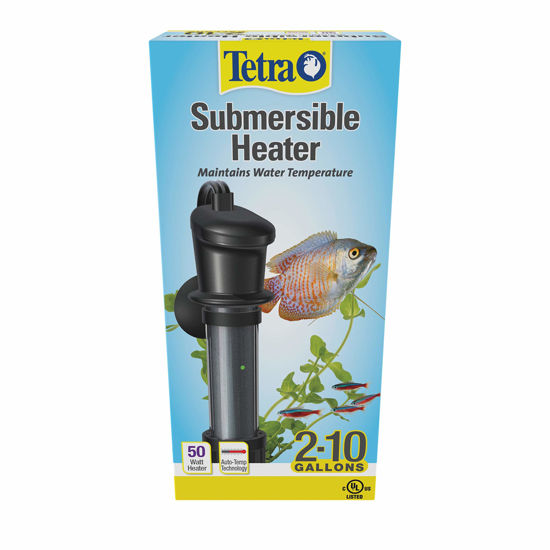 Picture of Tetra HT Submersible Aquarium Heater With Electronic Thermostat, 50-Watt, 2-10 Gallon