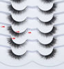 Picture of Pooplunch False Eyelashes Cat Eye Look Natural Short Lashes Wispy Clear Band Extension Volume Fluffy Fake Eyelashes Faux Mink Lash Strips 7 Pairs Multipack