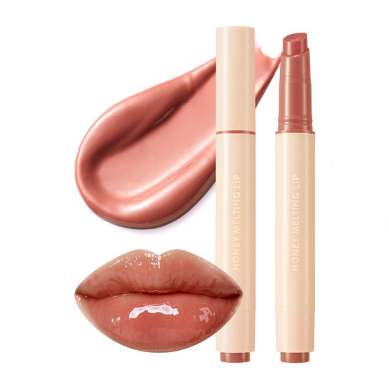 Picture of Nature Republic HONEY MELTING LIP 6-10 (06 COCONUT) K-BEAUTY, Lip Plumper, Tint, Balm, Korean, Lip Gloss, Cute, Glow