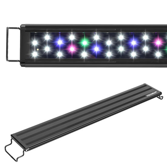 Picture of AQUANEAT LED Aquarium Light Full Spectrum for 12 Inch to 16 Inch Fish Tank Light Fresh Water Light Multi-Color