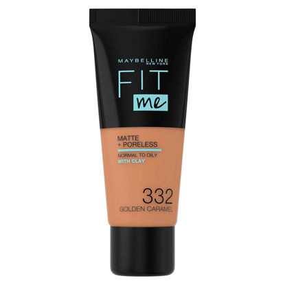 Picture of Maybelline New York Fit Me Matte & Poreless Foundation 332 Golden 3ml