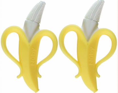 Picture of Nuby Nananubs Banana Massaging Teether (Pack of 2)