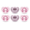 Picture of NUK Comfy Pacifiers, 6-18 Months, 6 Count