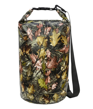 Picture of MARCHWAY Floating Waterproof Dry Bag Backpack 5L/10L/20L/30L/40L, Roll Top Sack Keeps Gear Dry for Kayaking, Rafting, Boating, Swimming, Camping, Hiking, Beach, Fishing (Leaf Camo, 5L)