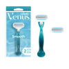 Picture of Gillette Venus Smooth Womens Razor, Includes 1 Handle, 2 Razor Blade Refills