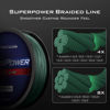 Picture of KastKing Superpower Braided Fishing Line, Moss Green, 30LB, 150 Yds