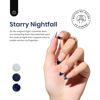 Picture of beetles Gel Polish Set- 6 Colors Starry Nightfall Sparkly Navy Blue Gel Nail Polih Sliver Glitter Gel Polish Kit Nail Art Design Soak Off Uv Nail Lamp Gel Nail Kit Gel Nail Polish Colors