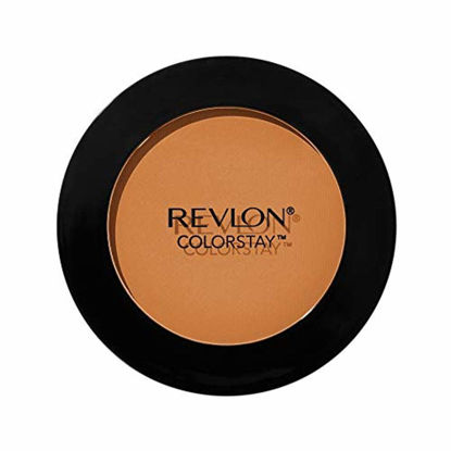 Picture of Revlon ColorStay Pressed Powder, Longwearing Oil Free, -Fragrance Free, Noncomedogenic Face Makeup, Walnut (500), 0.3 Oz