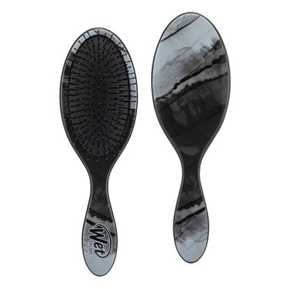 Picture of Wet Brush Original Detangler Hair Brush, Gravel - All Hair Types - Ultra-Soft IntelliFlex Detangler Bristles Glide Through Tangles with Ease - Pain-Free Comb for Men & Women