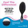 Picture of Wet Brush Original Detangler Hair Brush, Gravel - All Hair Types - Ultra-Soft IntelliFlex Detangler Bristles Glide Through Tangles with Ease - Pain-Free Comb for Men & Women