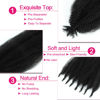 Picture of Afro Twist Hair 16 Inch 3 Packs, Springy Afro Twist Hair Pre Fluffed Spring Twist Hair Pre Stretched Wrapping Hair for Soft Locs Hair Extensions (16 Inch (Pack of 3), 1B#)