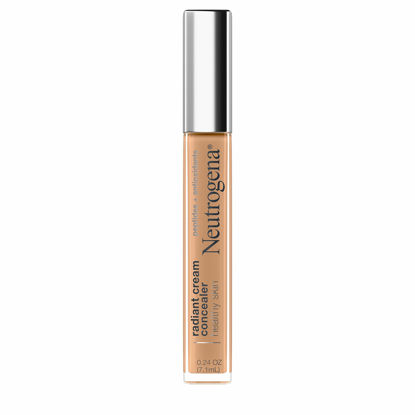 Picture of Neutrogena Healthy Skin Radiant Brightening Cream Concealer with Peptides & Vitamin E Antioxidant,Lightweight Perfecting Concealer Cream,Non-Comedogenic,Toffee Medium 03 with warm undertones,0.24 oz