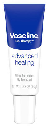 Picture of Vaseline Lip Therapy Petroleum Jelly Advanced - 0.35 oz Each/Pack of 3