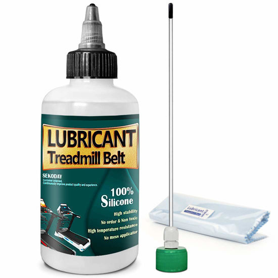 Picture of SEKODAY Silicone Treadnmill Belt Lubricants/Lubes | 4.2 Ounce, High Temperature Resistant and Stable Lubricant,with Hard Application Tubes and Precision Screw Caps for Easy Use