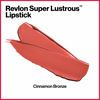 Picture of Revlon Lipstick, Super Lustrous Lipstick, Creamy Formula For Soft, Fuller-Looking Lips, Moisturized Feel, Cinnamon Bronze, 0.15 oz