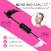 Picture of Lash Bond and Seal 10ml Individual Lashes Glue and Seal Super Strong Hold DIY Eyelash Extension Kit Hold 48-72 Hours Waterproof Cluster Lash Glue