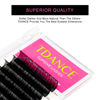 Picture of TDANCE Lash Extension Premium B Curl 0.07mm Thickness Semi Permanent Volume Eyelash Extensions Professional Salon Use Mixed 8-15mm Length(B-0.07,8-15mm)