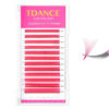 Picture of TDANCE Colorful Easy Fan Volume Lashes Eyelash Extension Supplies Rapid Blooming Volume Eyelash Extensions Thickness 0.07 D Curl Mix 8-15mm Self Fanning Eyelashes Extension (Pink,D-0.07,8-15mm)