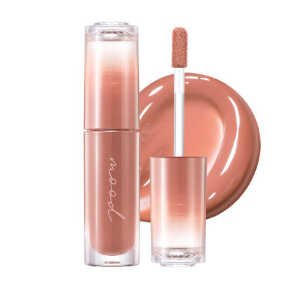 Picture of Peripera INK MOOD GLOWY TINT 018 NUDE AREA (HONEY K-OOKIE) - Lip Tint, Lip Stain, Glowy Tint