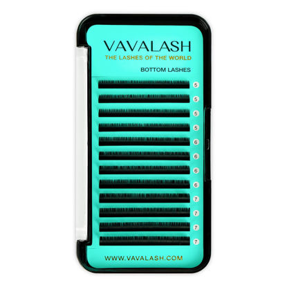 Picture of VAVALASH Bottom Lash Extensions 5/6/7mm Mixed Under Bottom Lower Eyelash Extensions Natural Bottom Lashes（0.05-B-5-7mm Mixed）