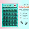 Picture of VAVALASH DIY Lash Extension Kit 280 PCS Individual Cluster Lashes Kit 20D 0.07-D-9-16mm Lash Clusters, Lash Bond and Seal, Lash Tweezer for DIY Eyelash Extension at Home（Kit-20D-0.07-D-9-16MIX）