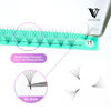 Picture of VAVALASH Premade Fans Eyelash Extensions 320 Fans 5D 6D 8D 10D 12D 0.05 0.07 Thickness C/D Curl Middle Stem Pointy Base Premade Fans Russian Volume Lash Extensions (320 Fans-6D-0.07-C-8-15mm)