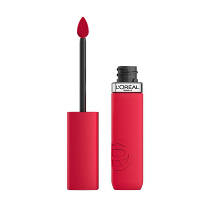 Picture of L'Oreal Paris Infallible Matte Resistance Liquid Lipstick, up to 16 Hour Wear, French Kiss 245, 0.16 Fl Oz